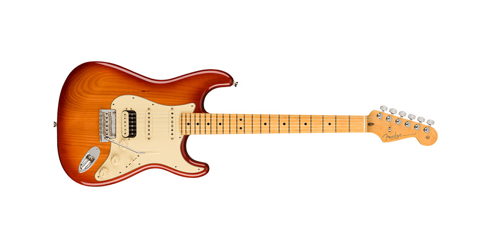 Stratocaster HSSMaple Fingerboard Sienna Sunburst