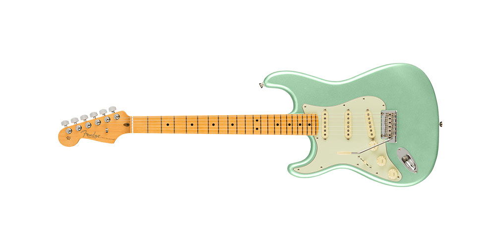 Stratocaster Left-Hand Maple Fingerboard 2020 Mystic Surf Green