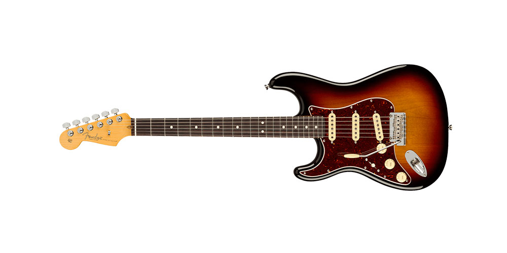 Stratocaster Left-Hand Rosewood Fingerboard 3-Color Sunburst