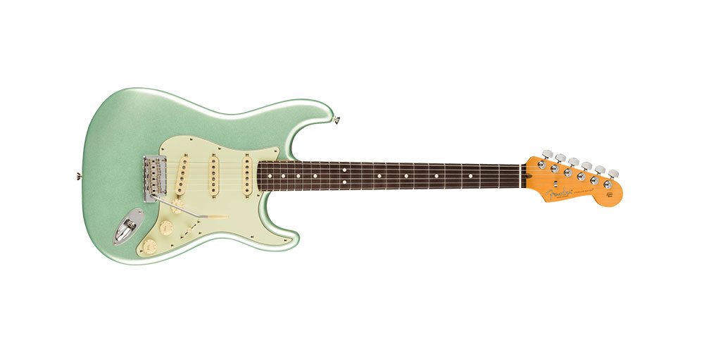 Stratocaster Rosewood Fingerboard Mystic Surf Green