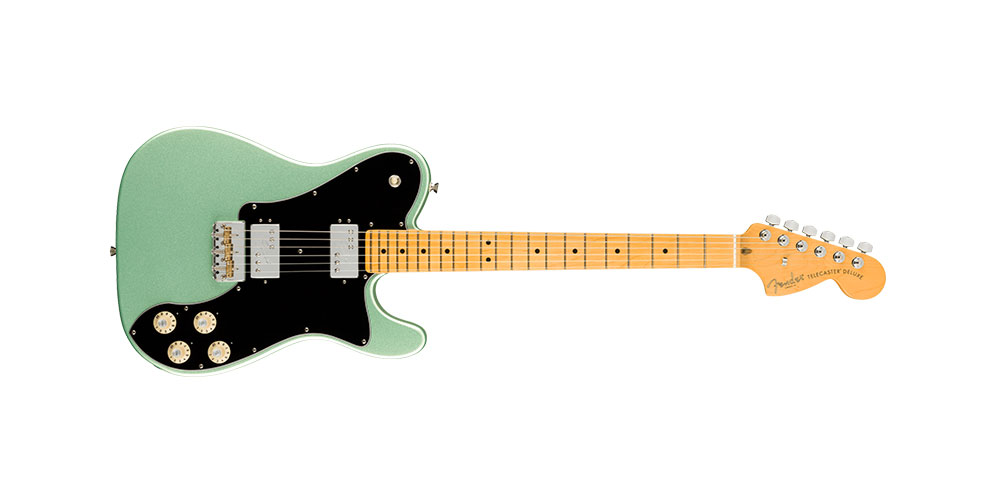 Telecaster Deluxe Maple Fingerboard 2020 Mystic Surf Green