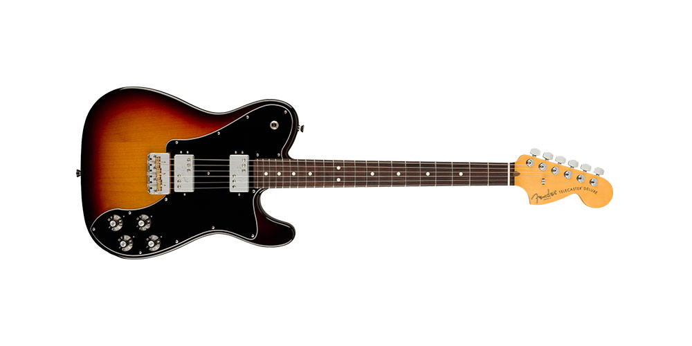 Telecaster Deluxe Rosewood Fingerboard 3-Color Sunburst