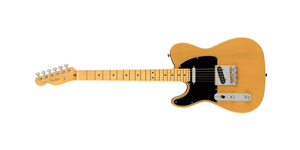 Telecaster Left-Hand Maple Fingerboard Butterscotch Blonde