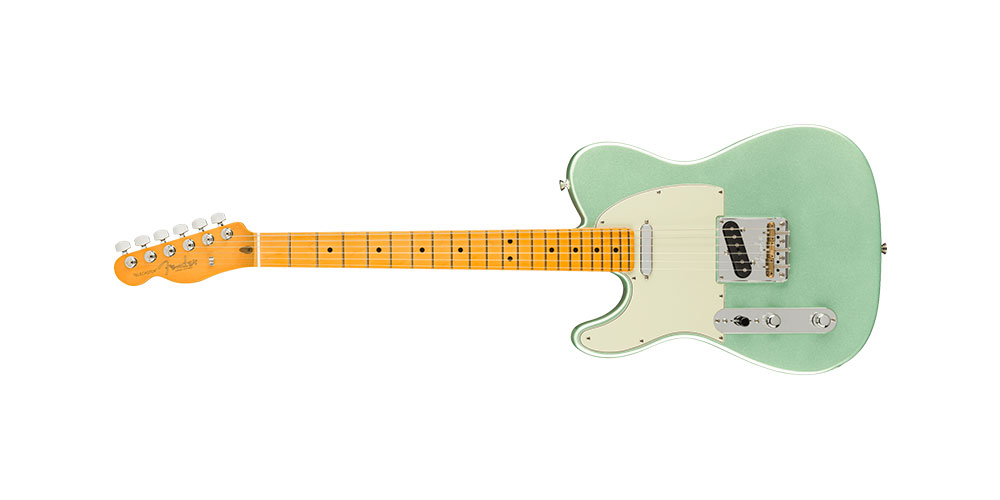 Telecaster Left-Hand Maple Fingerboard 2020 Mystic Surf Green