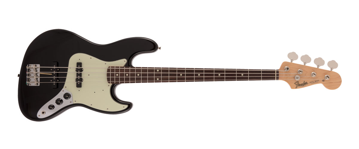 60s Jazz Bass - Rosewood Fingerboard Black