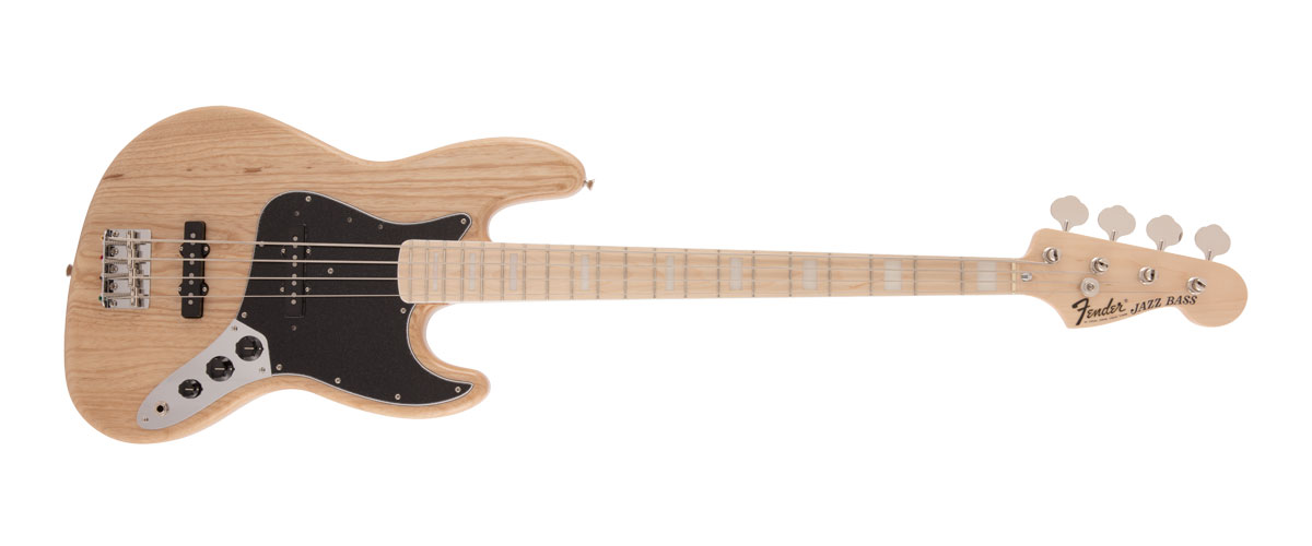 70s Jazz Bass - Maple Fingerboard 2020 Natural