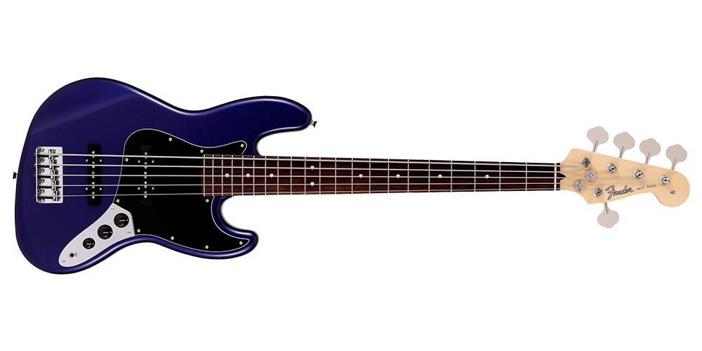 2021 Collection Jazz Bass V - Rosewood Fingerboard Azurite Metallic