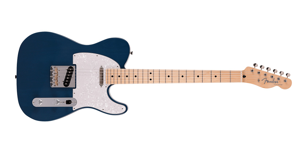 2021 Collection Telecaster - Maple Fingerboard Indigo Trans