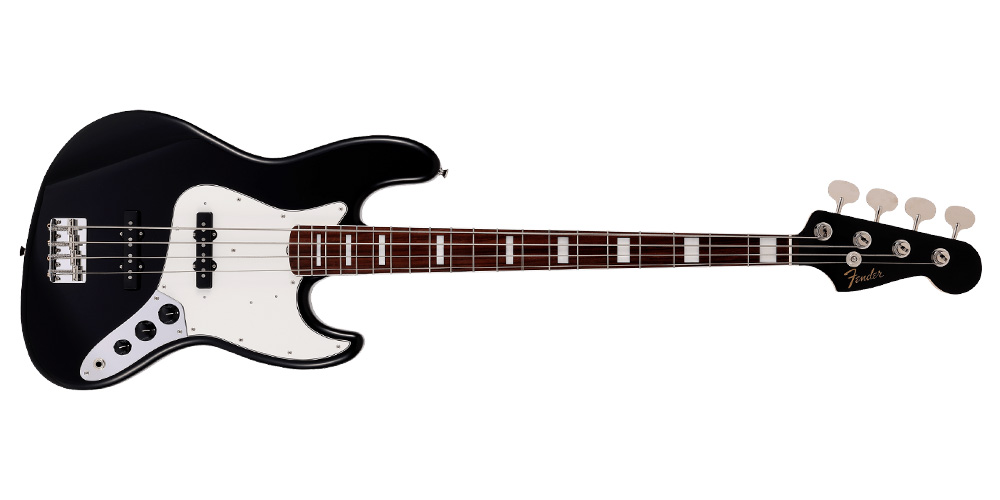 2021 Collection Late 60s Jazz Bass - Rosewood Fingerboard Black