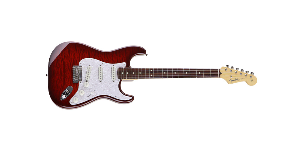 Hybrid II Stratocaster - Rosewood Fingerboard 2021 Transparent Red Burst