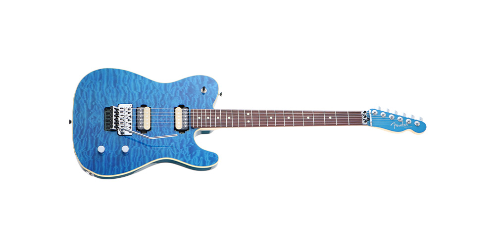 MODERN TELECASTER HH - Rosewood Fingerboard 2021 Caribbean Blue Transparent