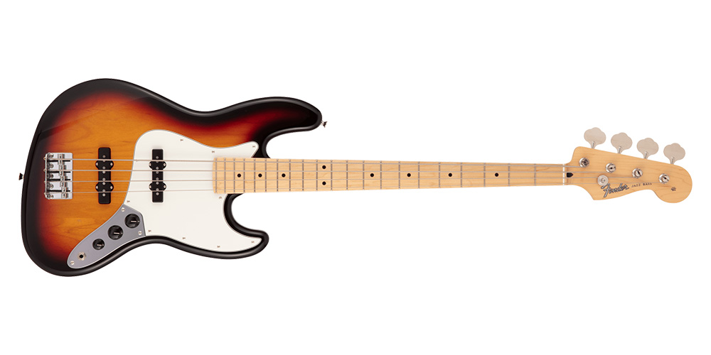 Jazz Bass - Maple Fingerboard 3-Color Sunburst