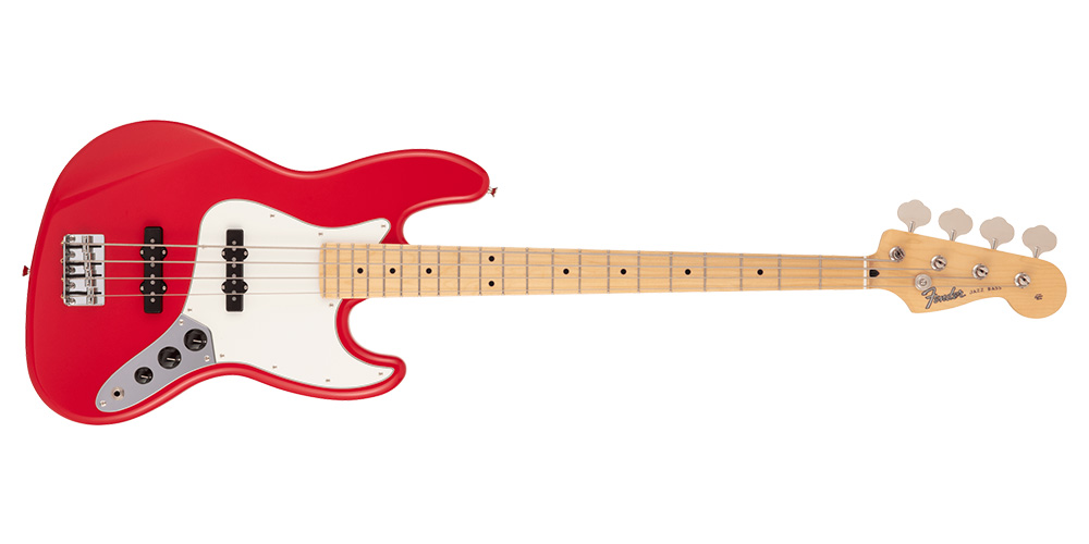 Jazz Bass - Maple Fingerboard Modena Red