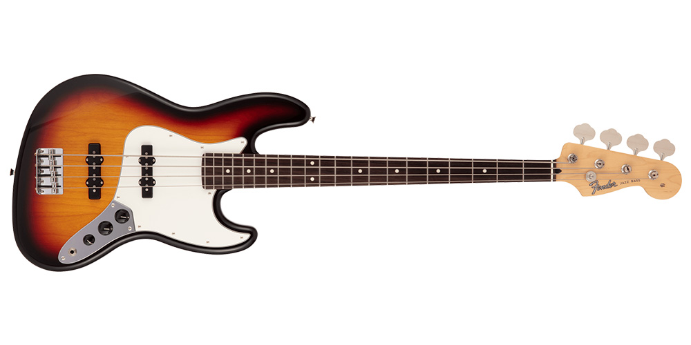 Jazz Bass - Rosewood Fingerboard 3-Color Sunburst