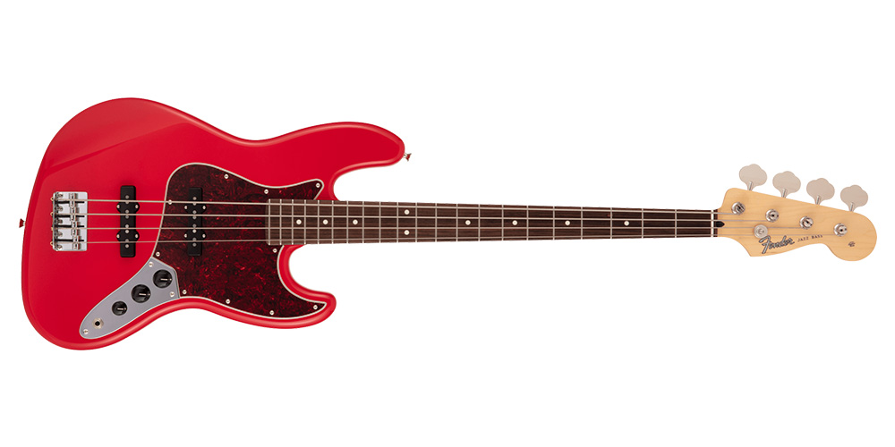 Jazz Bass - Rosewood Fingerboard 2021 Modena Red