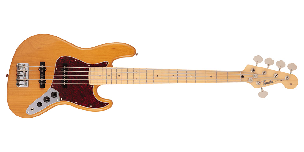 Jazz Bass V - Maple Fingerboard Vintage Natural