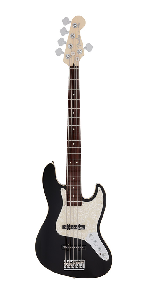 JAZZBASS V Selected Rosewood Fingerboard Black