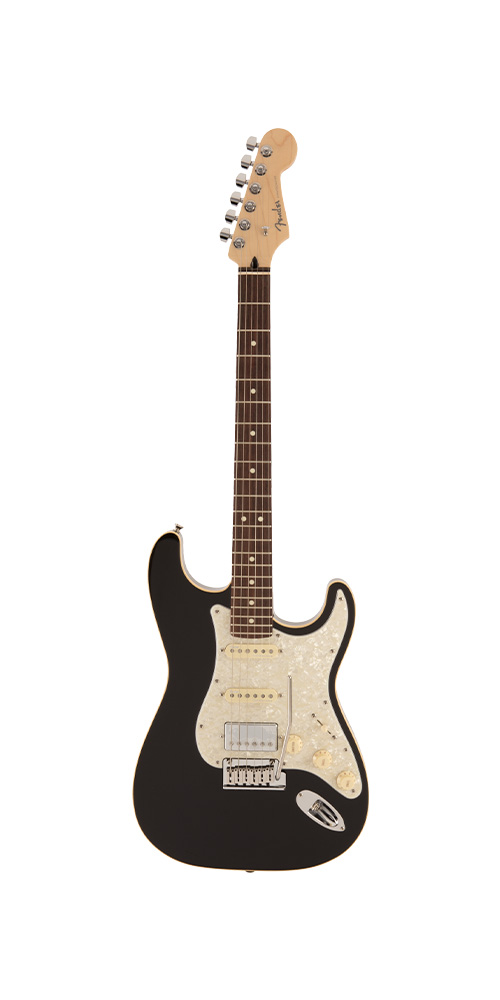 STRATOCASTER HSS Selected Rosewood Fingerboard Black 