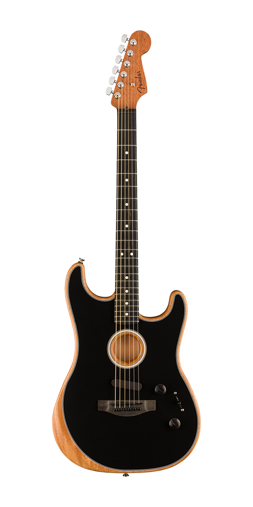 STRATOCASTER - Ebony Fingerboard Black