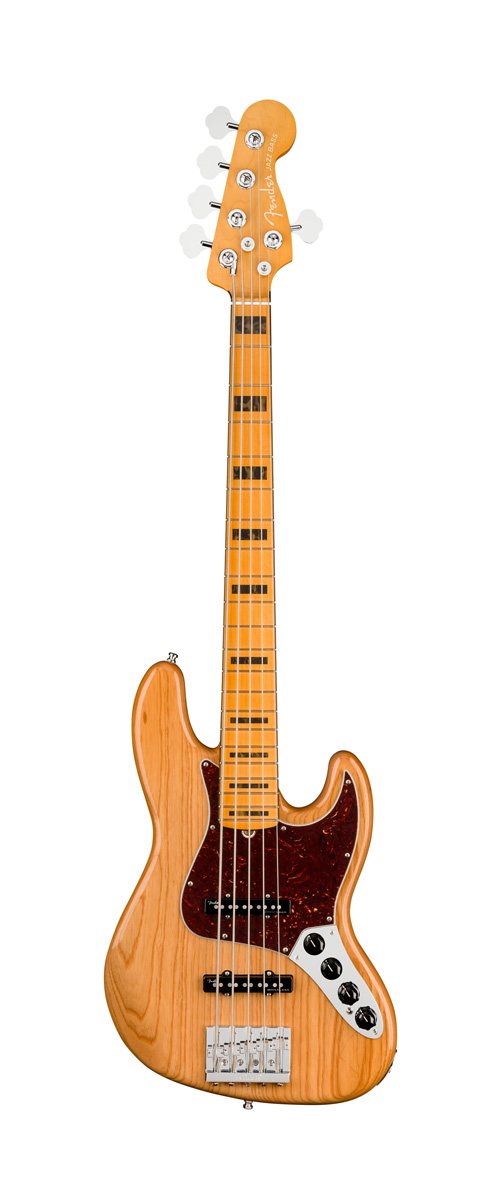 Jazz Bass V Maple Fingerboard 2019 Aged Natural