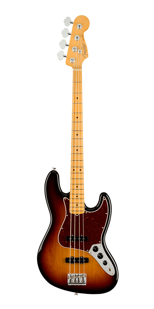 Jazz Bass Maple Fingerboard 3-Color Sunburst