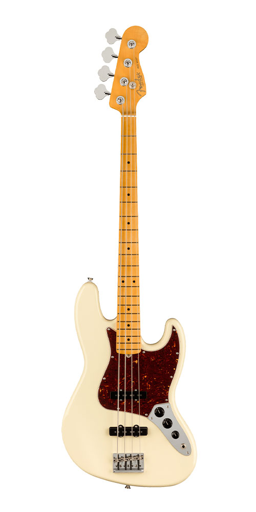 Jazz Bass Maple Fingerboard Olympic White