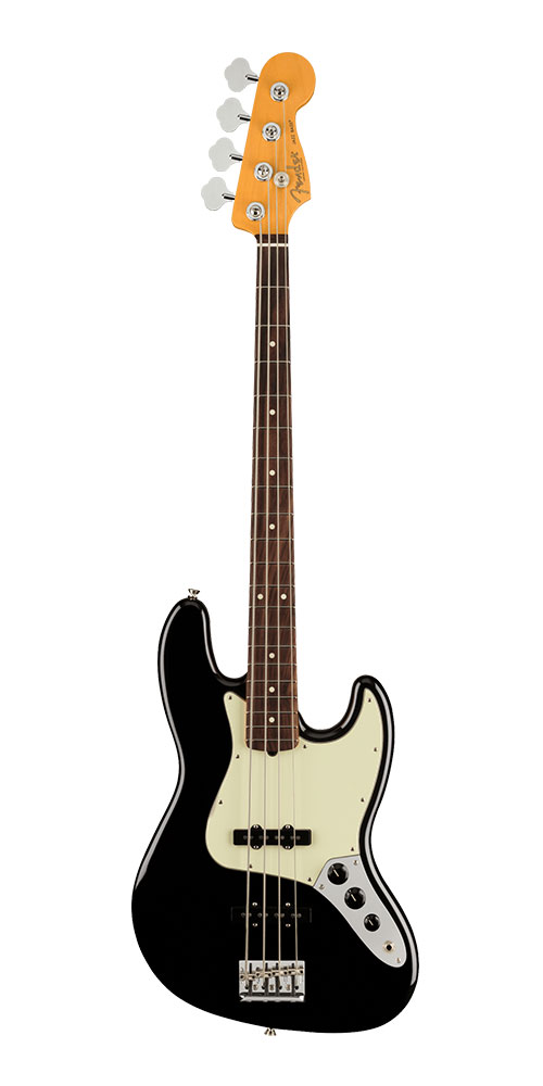 Jazz Bass Rosewood Fingerboard Black