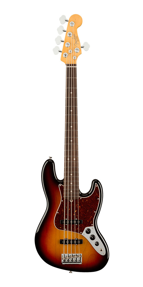 Jazz BassV Rosewood Fingerboard 2020 3-Color Sunburst