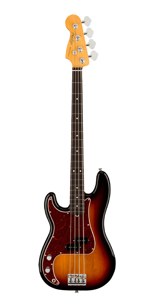 Precision Bass Left-Hand Rosewood Fingerboard 3-Color Sunburst