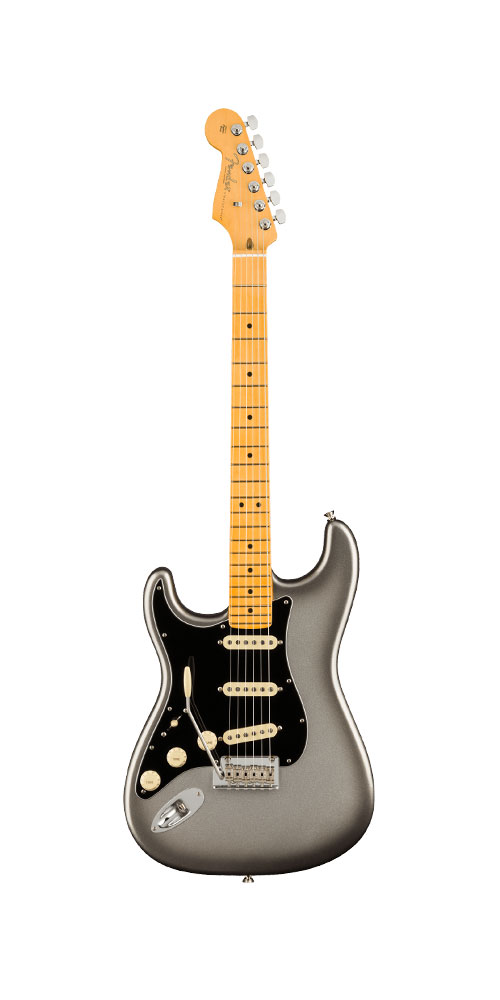 Stratocaster Left-Hand Maple Fingerboard Mercury
