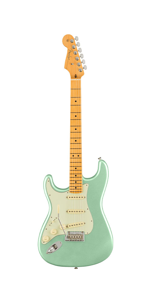 Stratocaster Left-Hand Maple Fingerboard 2020 Mystic Surf Green