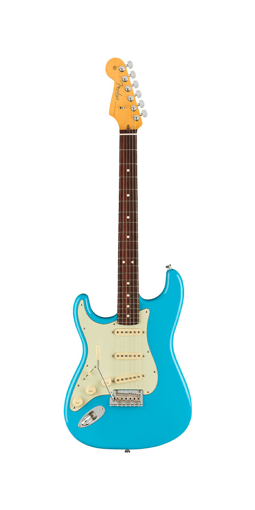 Stratocaster Left-Hand Rosewood Fingerboard Miami Blue