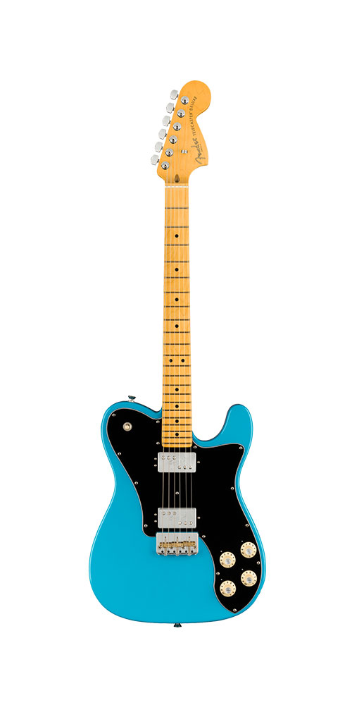 Telecaster Deluxe Maple Fingerboard Miami Blue