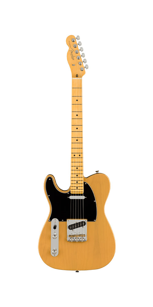 Telecaster Left-Hand Maple Fingerboard Butterscotch Blonde