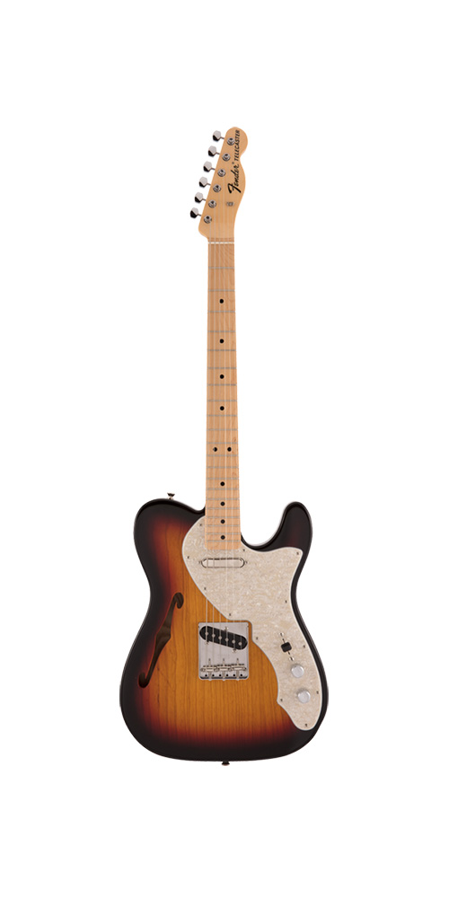 60s TELECASTER Thinline  Maple Fingerboard 2020 3-Color Sunburst