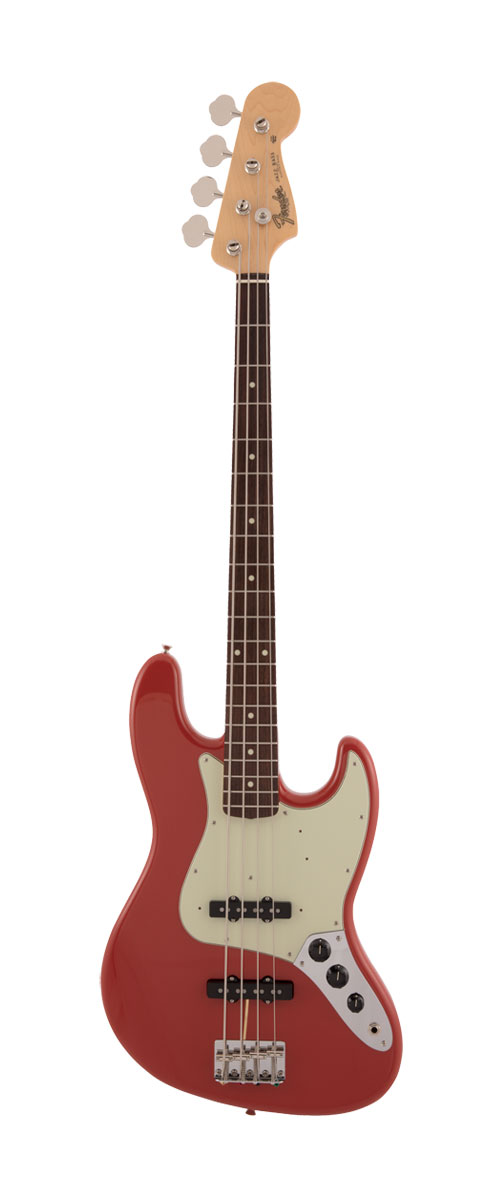 60s Jazz Bass - Rosewood Fingerboard Fiesta Red