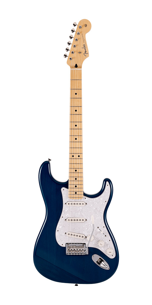 2021 Collection Stratocaster - Maple Fingerboard Indigo Trans