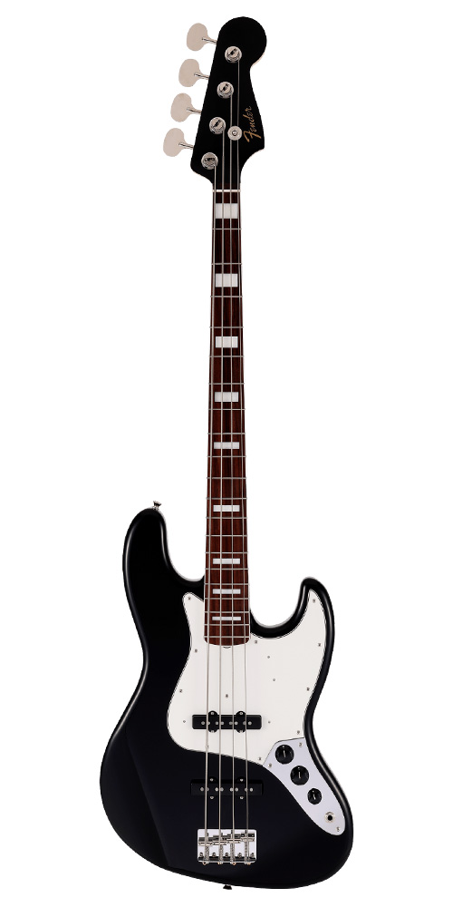 2021 Collection Late 60s Jazz Bass - Rosewood Fingerboard Black