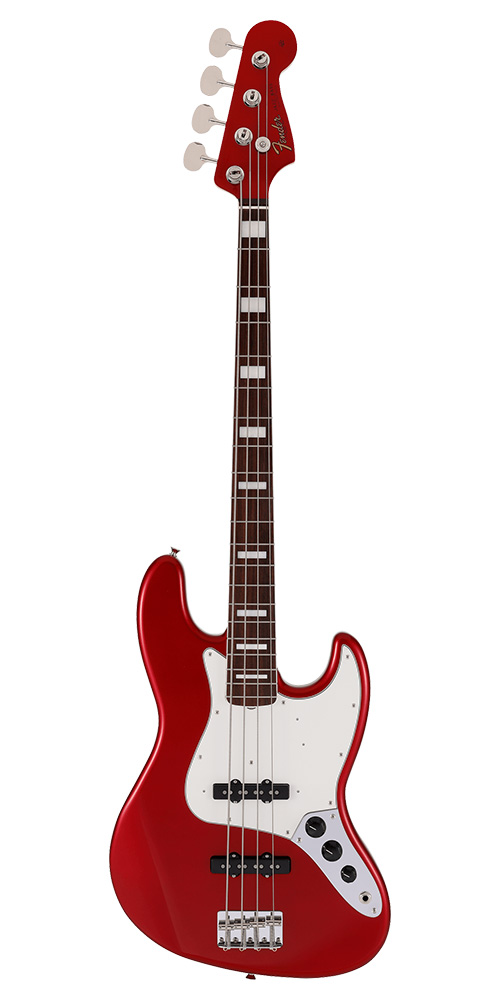 2021 Collection Late 60s Jazz Bass - Rosewood Fingerboard 2021 Candy Apple Red