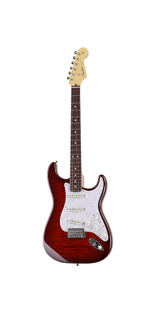 Hybrid II Stratocaster - Rosewood Fingerboard 2021 Transparent Red Burst