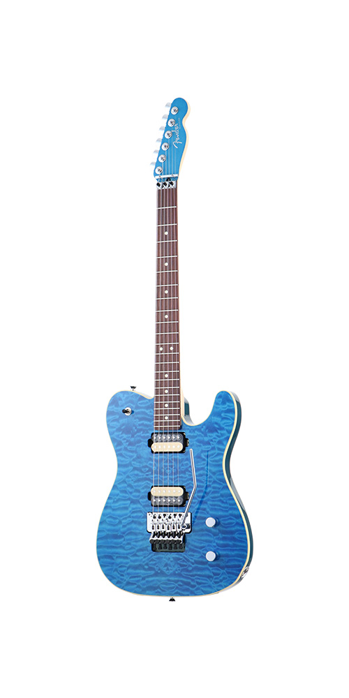 MODERN TELECASTER HH - Rosewood Fingerboard 2021 Caribbean Blue Transparent