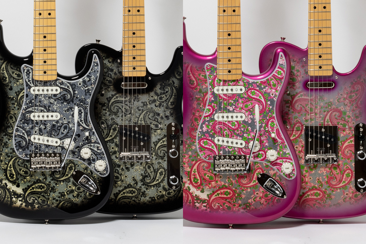 Made in Japan Limited Stratocaster / Telecaster Paisley