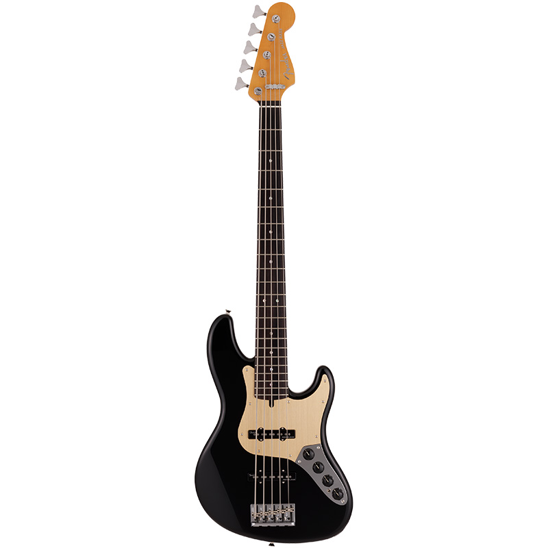 Deluxe Jazz Bass ® V, Kazuki Arai Edition, Rosewood Fingerboard, Black