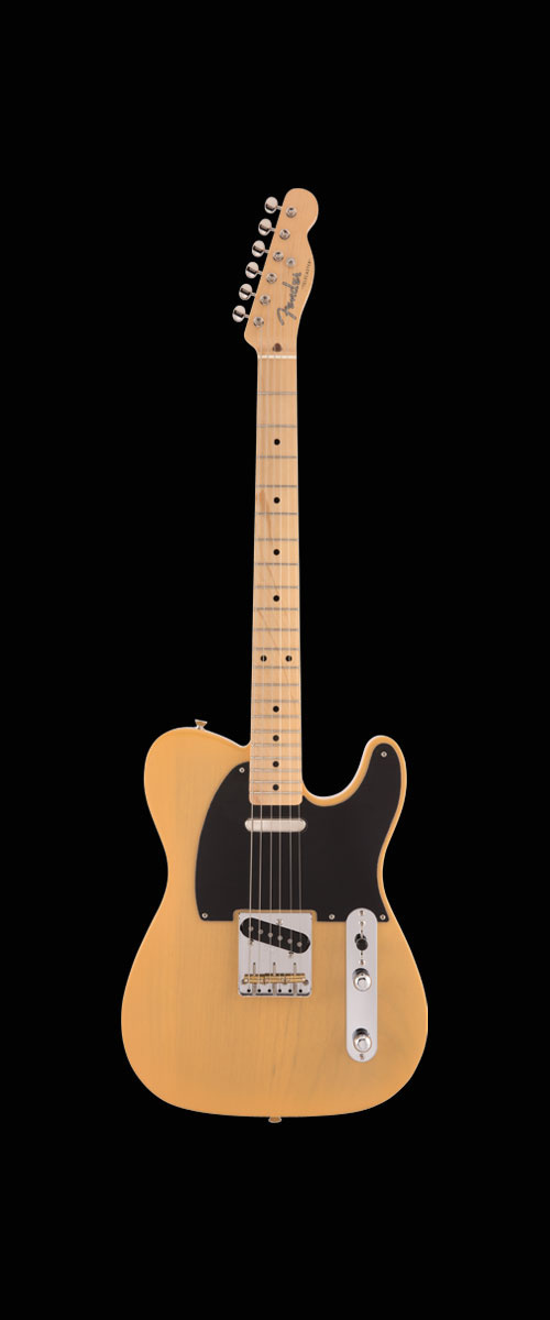 MADE IN JAPAN HERITAGE 50s TELECASTER   Maple Fingerboard Butterscotch Blonde