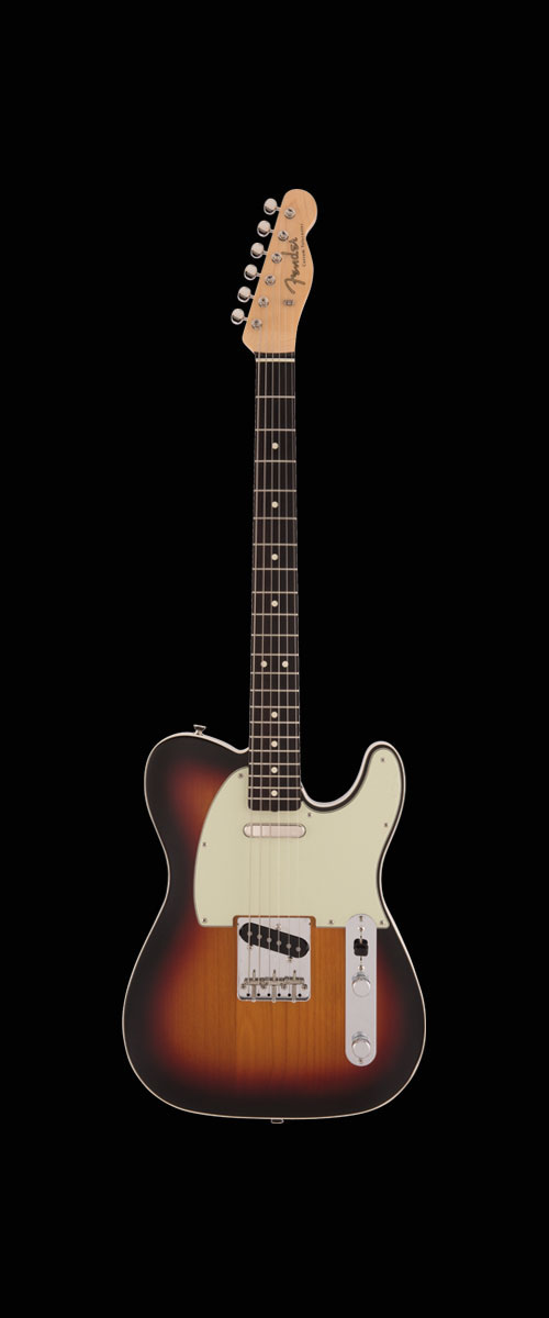 MADE IN JAPAN HERITAGE 60s TELECASTER Custom  Rosewood Fingerboard 3-Color Sunburst