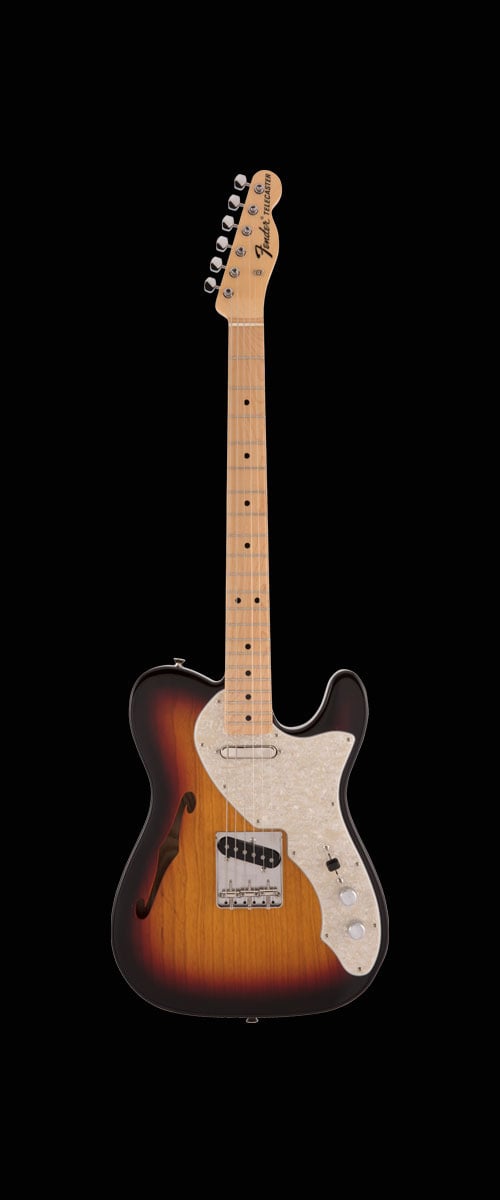 MADE IN JAPAN HERITAGE 60s TELECASTER Thinline  Maple Fingerboard 3-Color Sunburst