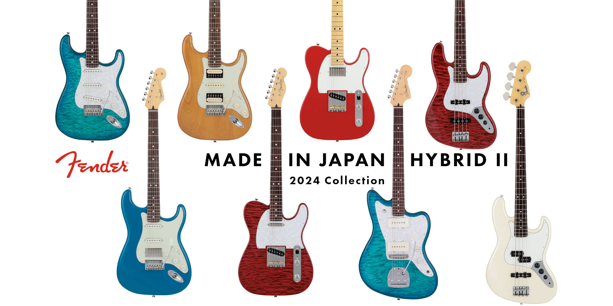 Fender Made in Japan Hybrid II 2024 Collection