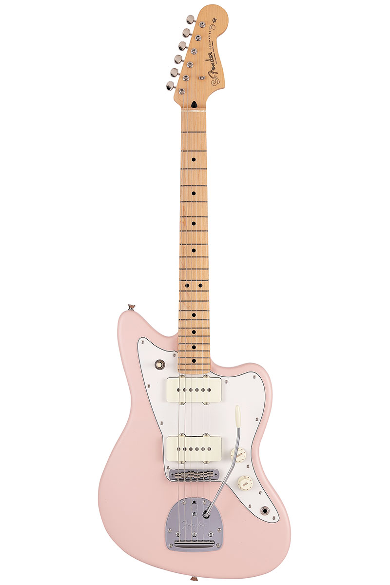 Made in Japan Junior Collection Jazzmaster, Maple Fingerboard, Satin Shell Pink