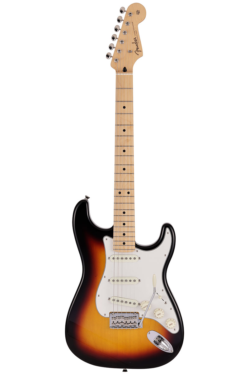 Made in Japan Junior Collection Stratocaster, Maple Fingerboard, 3-Color Sunburst