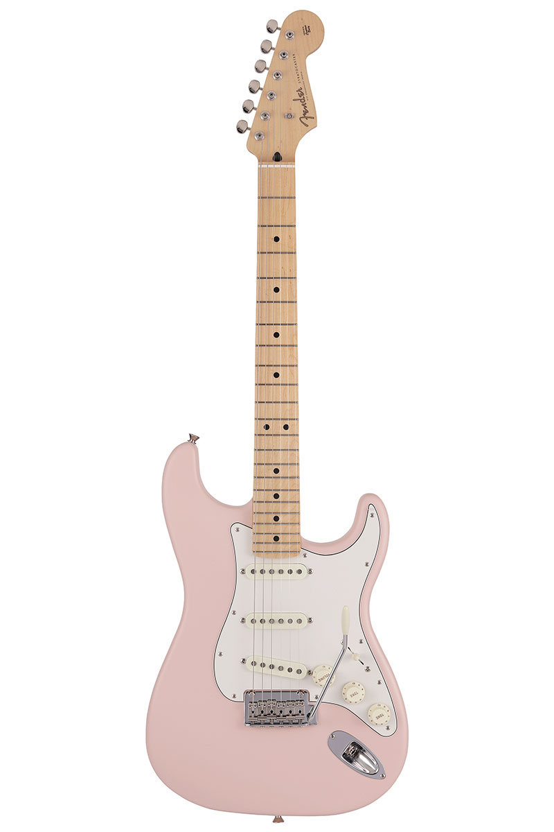 Made in Japan Junior Collection Stratocaster, Maple Fingerboard, Satin Shell Pink